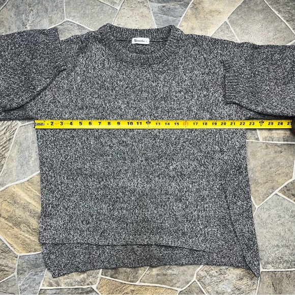 Vernacular Side Split High Low Hem Sweater - Picture 8 of 12